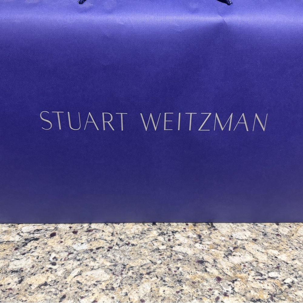Stuart Weitzman Violet Logo Gift Bag